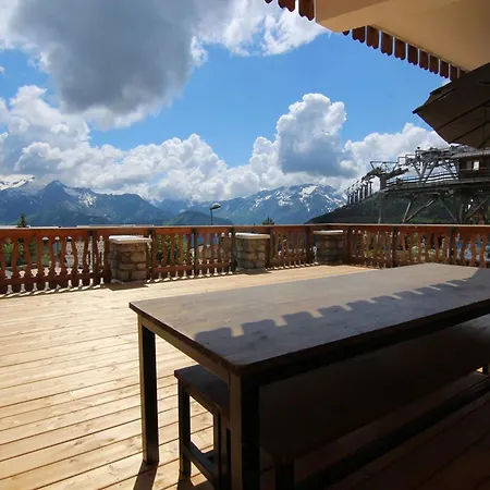 Spacieux 3 Pieces Avec Grande Terrasse Au Coeur De L'alpe D'huez, Parking Et Casier A Skis Inclus - Fr-1-405-8 Apartment Alpe d'Huez